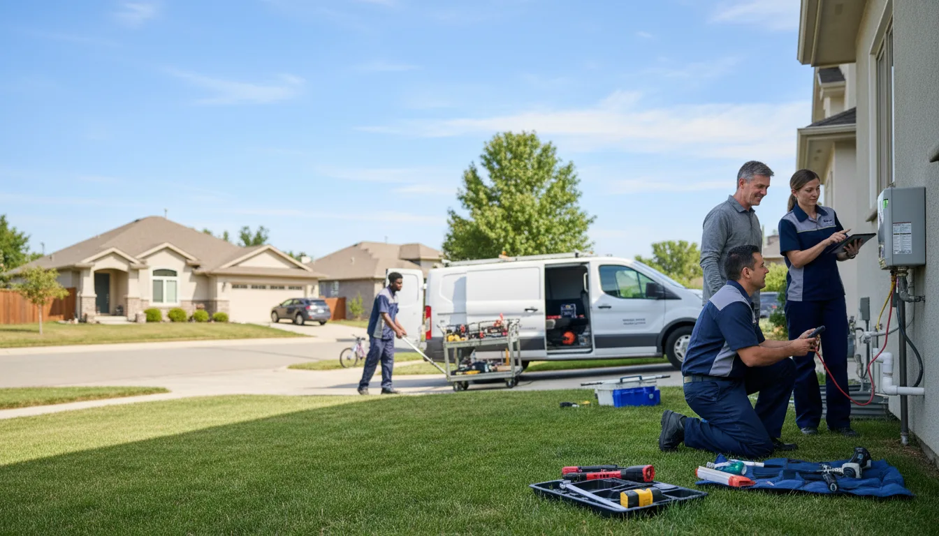 Tankless water heater service in Genoa, IL